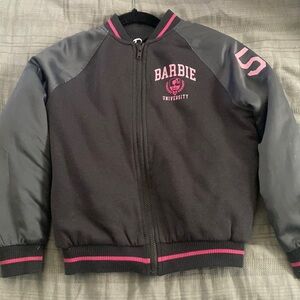 Girls Barbie Bomber Jacket